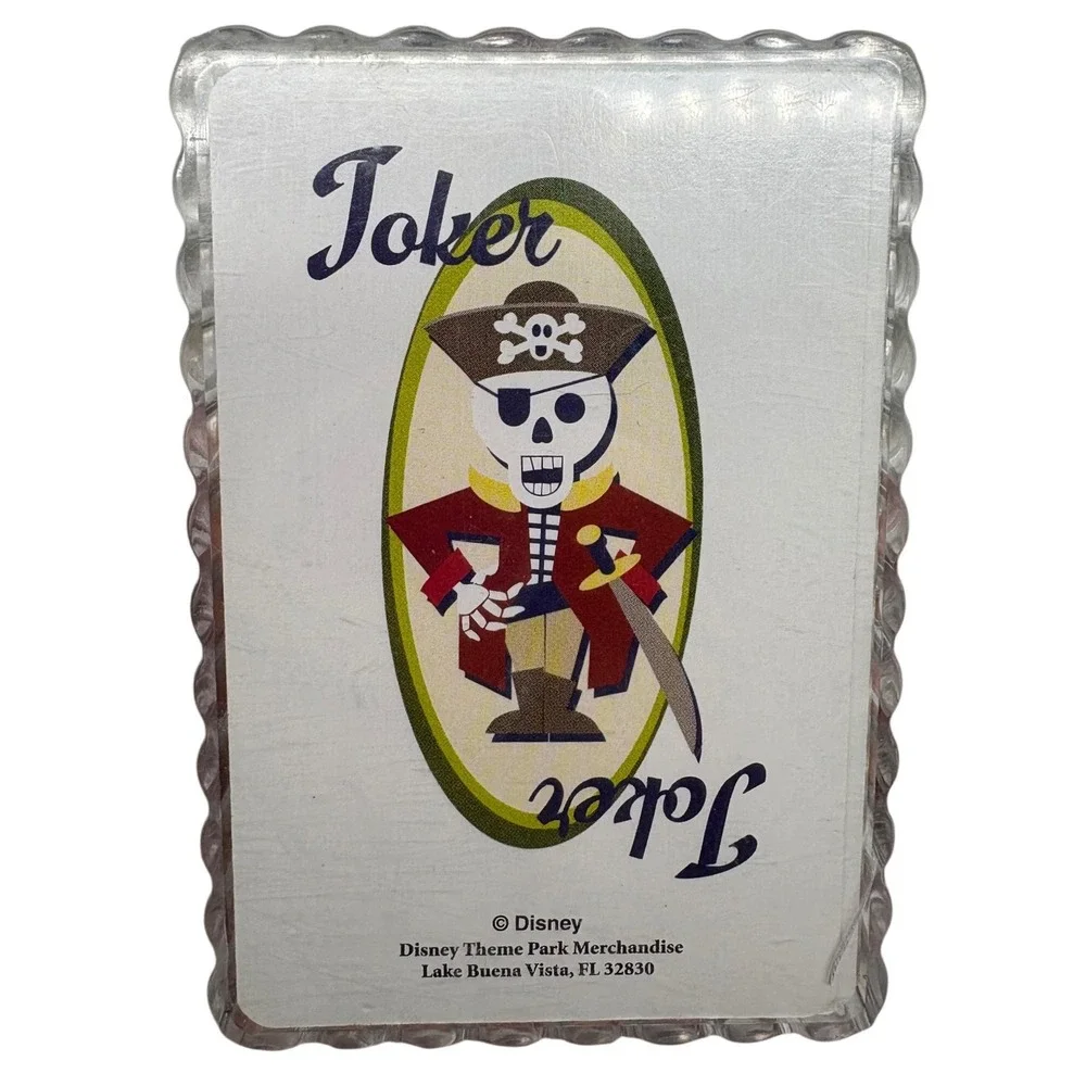 Disneyland Established 1955 Playing Cards Mickey Tinker Bell Alice Deck Florida
